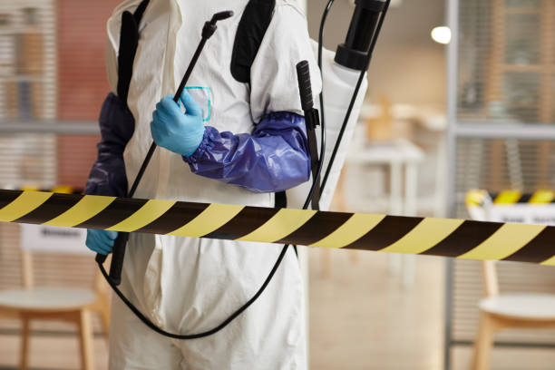 Professional Hoarding Cleanup technician working in Bath, ME